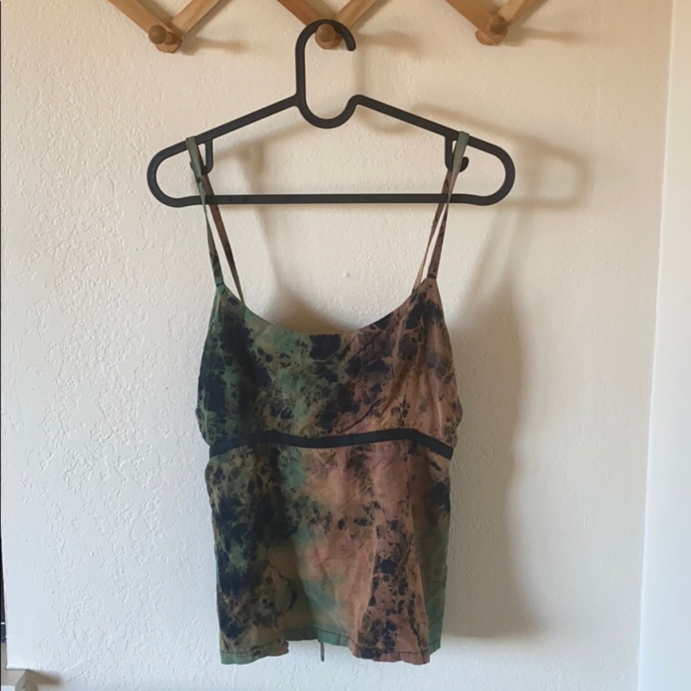 Tie Back Tie Dye Cami